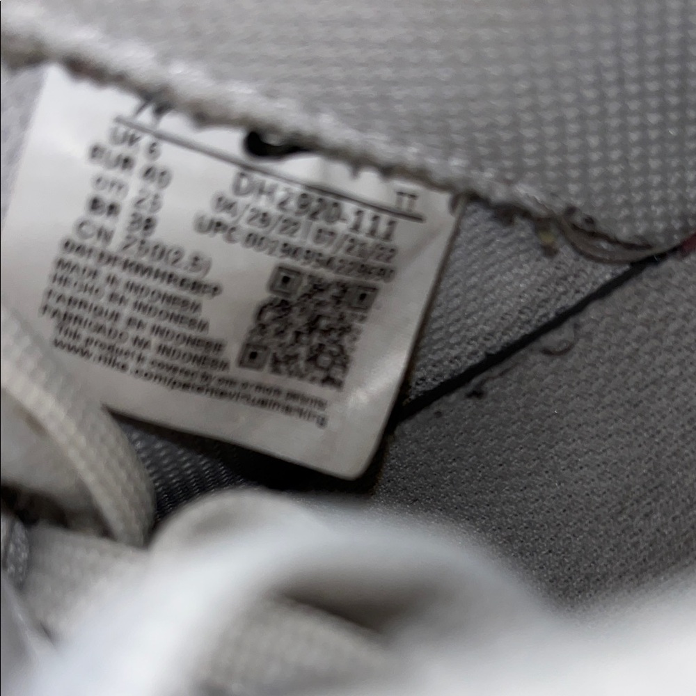 Nike Air Force One White Sneakers - Picture 8 of 10